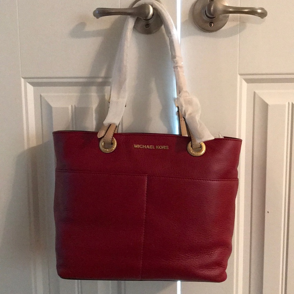 *NWT* Michael Kors Bedford Top Zip Pocket Tote